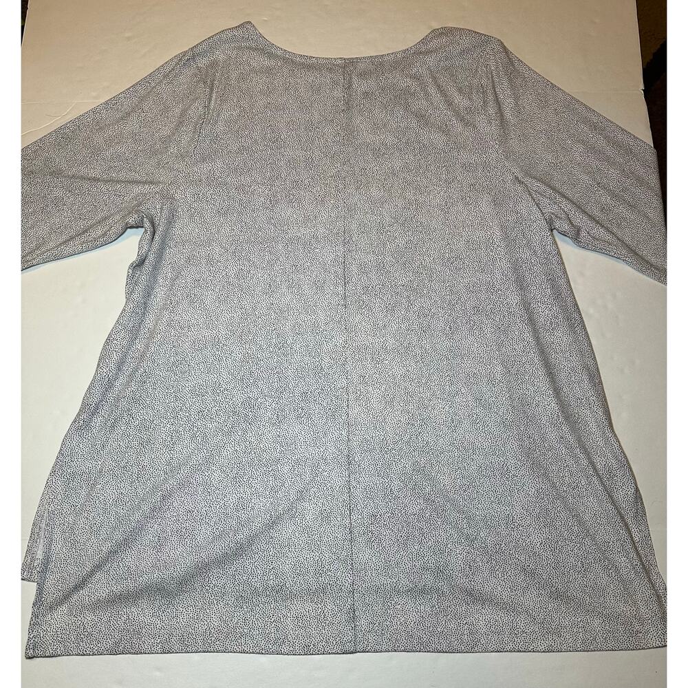 Lane Bryant Tunic Top Women’s Plus Size 22/24 Long Sleeve Hi Lo Loose Stretch - Picture 7 of 7